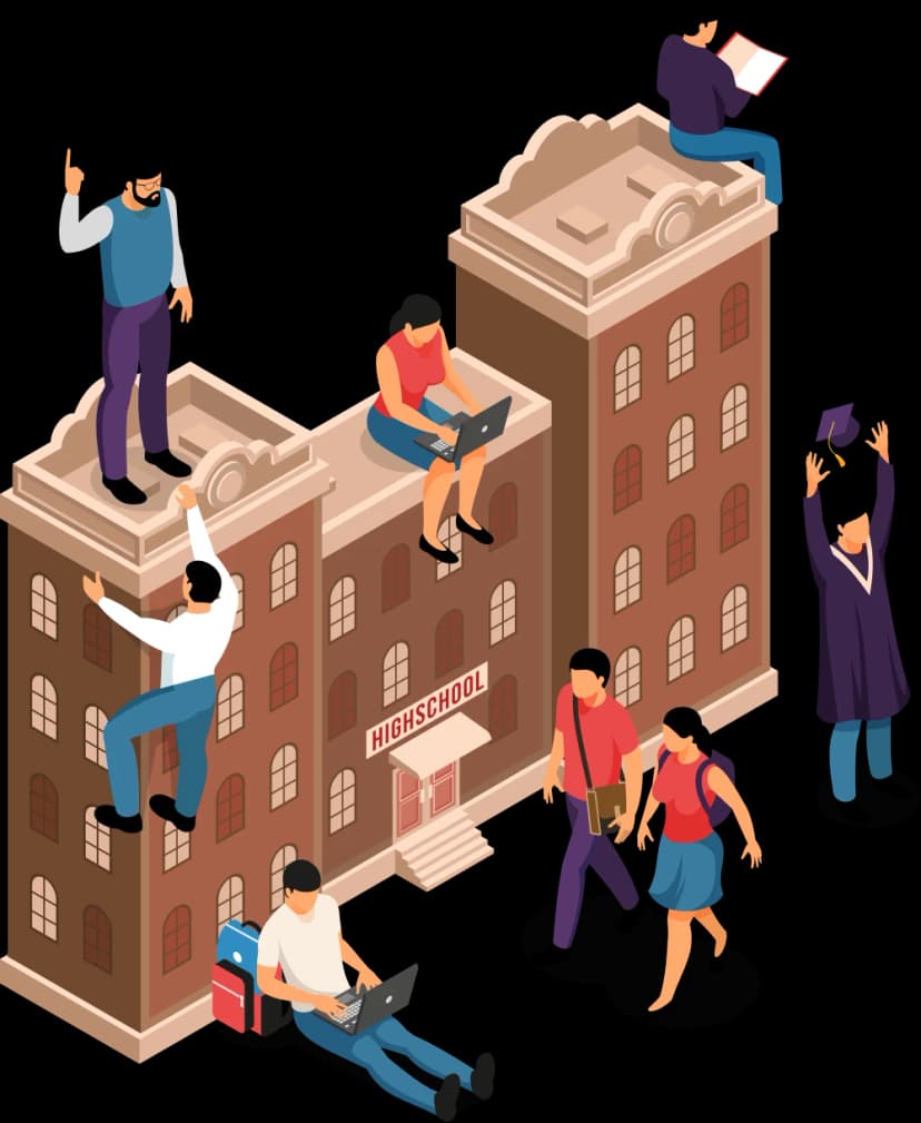 大学のイラスト